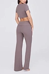 basic flare yoga pants